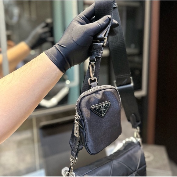 New authentic Prada Ringer Messenger Bag 3-in-1 - Picture 3 of 9